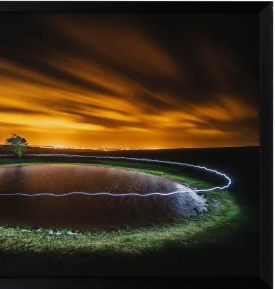 Stylecraft Ditchling Pond of Delight  Framed Print-1