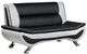 Mazin Furniture Veloce 2 Piece Black/White Sofa & Loveseat Set-2