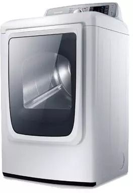 Samsung 7.4 Cu. Ft. Neat White Electric Dryer-2