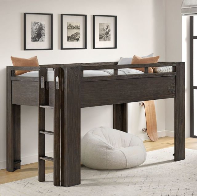 Westwood Design Bello Cocoa Youth Full Low Loft Bed-1