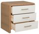 Fairfield® Libby Langdon Brentwood Champagne Brass 3-Drawer Nightstand-5