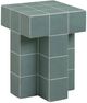 TOV Furniture Alma Tile Green Concrete Indoor/Outdoor Side Table-0