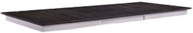New Classic® Home Furnishings Maisie White Dining Table with Brown Top -1