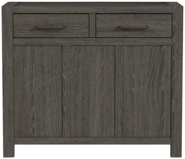 Intercon Flex Reclaimed Chevron Server with Leaf Storage-1