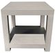 CabanaCoast® Customizable Venice Cast Aluminum Outdoor Square Side Table-1