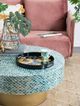 A & B Home 2-Piece Multi-Colored Sunflower Print Decorative Tray Set-5