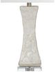 Crestview Collection Hopkins White Pearl Slim Wasit Table Lamp-1