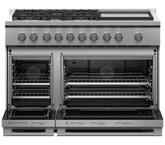 Fisher & Paykel Professional Series 7 48" Stainless Steel Pro Style Gas Range-1