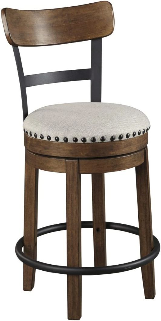 Signature Design by Ashley® Valebeck Brown Swivel Barstool