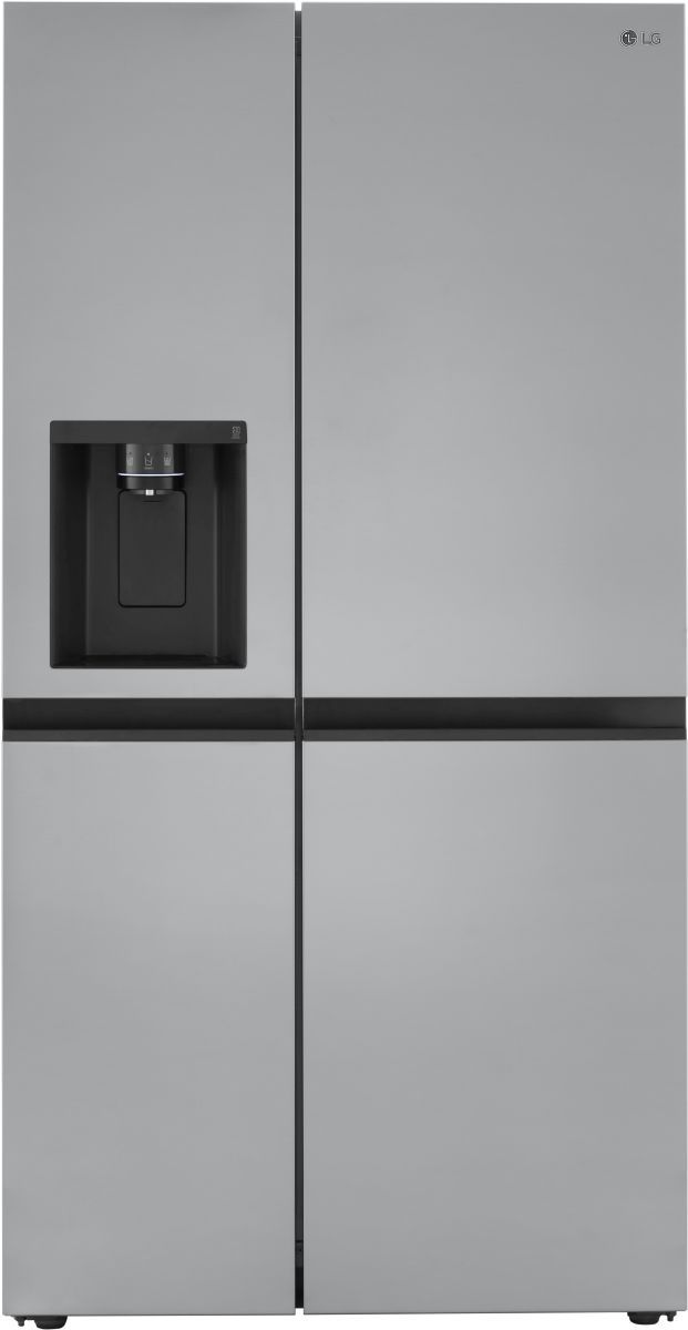 Clearance LG 36 in. 27.2 Cu. Ft. PrintProof™ Stainless Steel Side-by-Side Refrigerator-1