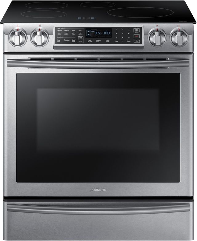 Samsung 30" Slide-In Induction Range-0