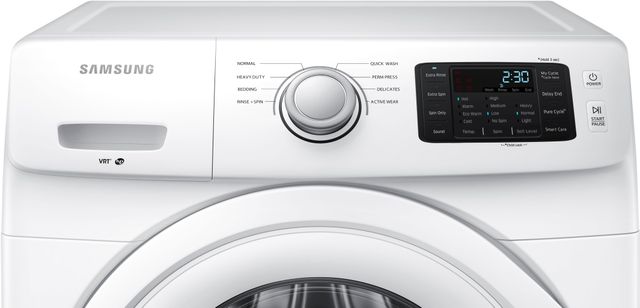 Samsung 4.2 Cu. Ft. White Front Load Washer-1
