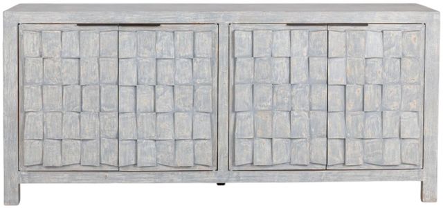 Classic Home Gama Blue Washed Cabinet-3
