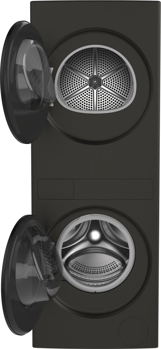 Whirlpool® ENERGY STAR® Titanium Metallic Electric Laundry Center, 2.8 Cu. Ft. Washer, 4.3 Cu. Ft. Ventless Heat Pump Dryer-1