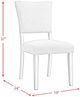 Elements International Bette 5-Piece White Dining Set-4