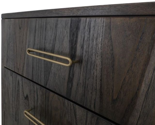 International Furniture Direct Balam Black Nightstand-4