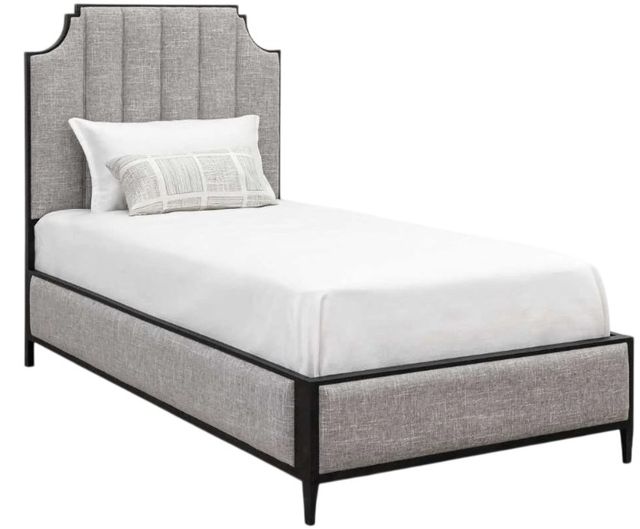 Wesley Allen Customizable Spencer Twin Upholstered Panel Bed-0
