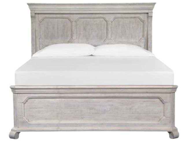 Magnussen Home® Bronwyn Alabaster King Panel Bed-3