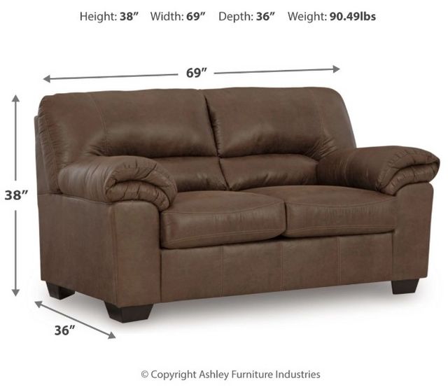 Signature Design by Ashley® Bladen Coffee Loveseat-4