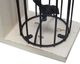 A & B Home Black/White Bookend-3