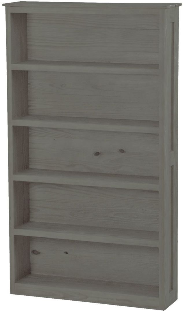 Crate Designs™ Furniture Graphite Bookcase-0