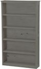 Crate Designs™ Furniture Graphite Bookcase-0