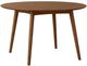 New Classic® Home Furnishings Oscar Walnut Round Dining Table-0
