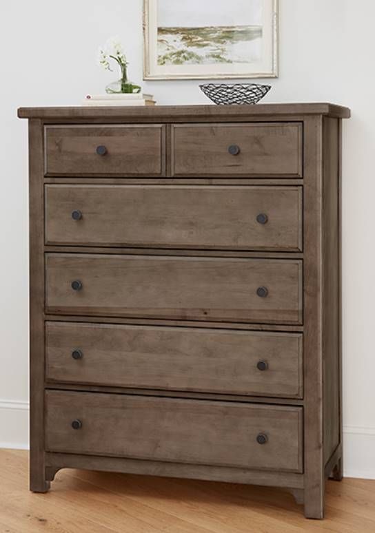 Vaughan-Bassett Cool Farmhouse Gray Chest-1