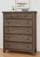 Vaughan-Bassett Cool Farmhouse Gray Chest-1