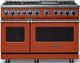 Viking® 7 Series 48'' Spiced Cider Pro Style Dual Fuel Range with Griddle-3
