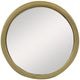 Century® Grand Tour Furniture Clear/Polished Brass Spot Table with White Base-1