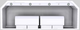 Vent-A-Hood® Designer Series 66" White Wall Mounted Range Hood-1
