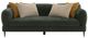 Coaster® Jade Green Upholstered Sofa-1