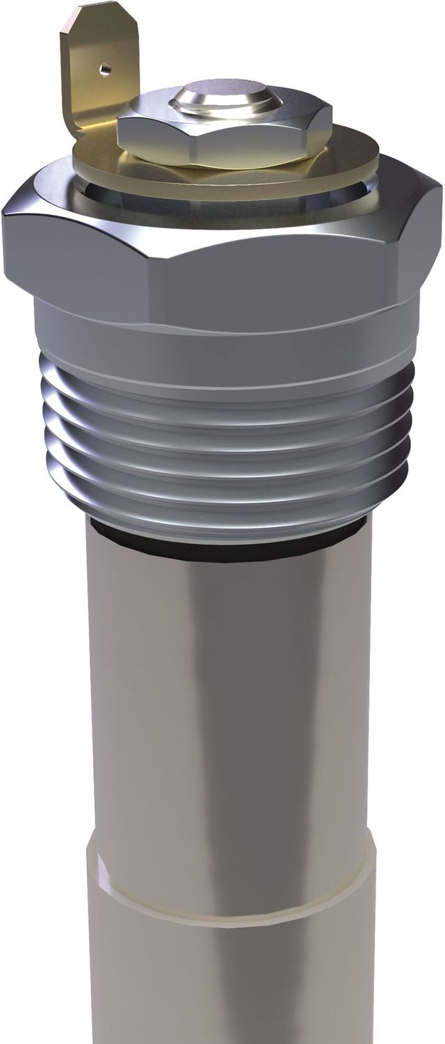 GE® 28 Gallon Gray Electric Water Heater-3
