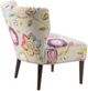 Olliix by Madison Park Multi Korey Channel Back Slipper Chair-3