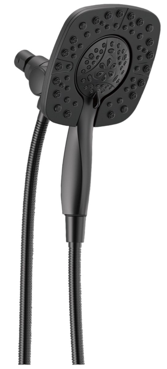 Delta Universal Showering In2ition® HSSH Matte Black 1.75 GPM 4-Setting-0