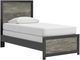 Signature Design by Ashley® Jonnifer Black/Gray Youth Twin Panel Bed-0