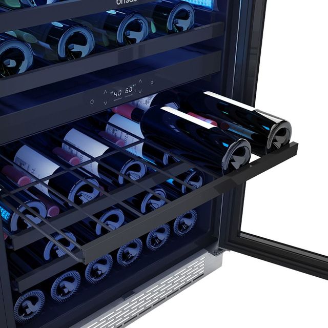 Centre de breuvage de 24 po Zephyr® Presrv™ de 5,8 pi³ - Cadre en acier inoxydable-2