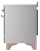 Ilve® Majestic III 48" Stainless Steel Pro Style Induction Range with Solid Door and Copper Trim-4