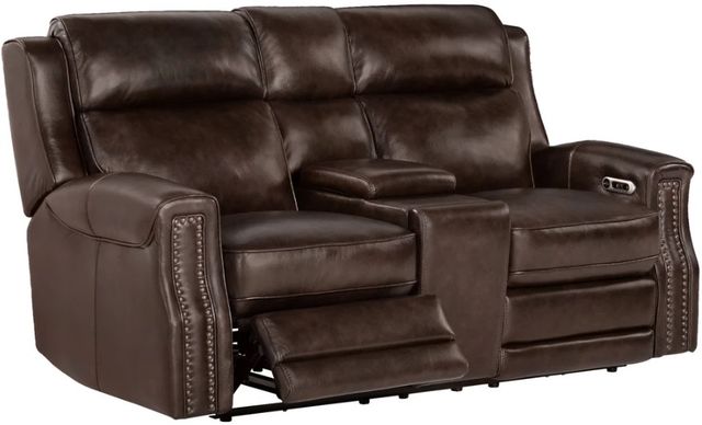 Parker House® Hensley Smooth Espresso Power Reclining Loveseat-1