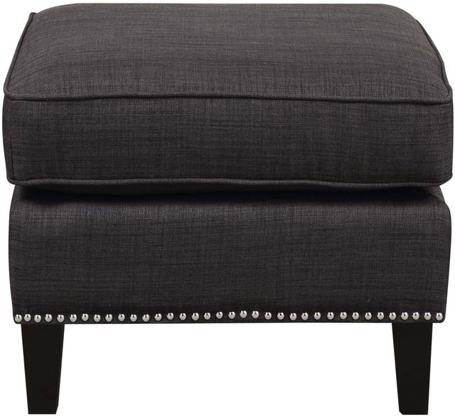 Elements International Erica Heirloom Charcoal Ottoman-1