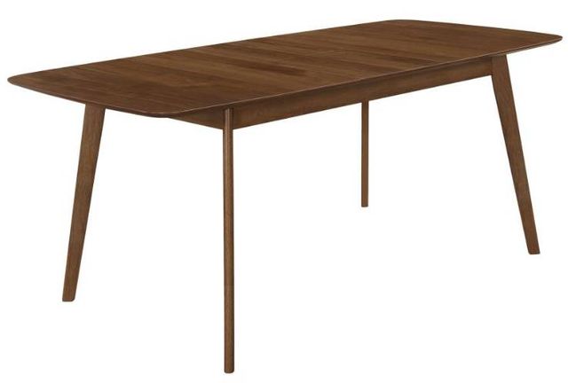Coaster® Redbridge 7-Piece Gray/Natural Walnut Rectangular Dining Set-1