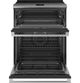 Café™ 30" Platinum Slide-In Electric Double Oven Range-1