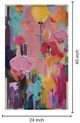 Classy Living Vibrant Floral Abstraction II Wall Art-2