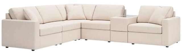 Signature Design by Ashley® Modmax 6-Piece Oyster L-Shape Sectional with Storage Console-0