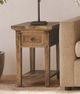 Null Furniture Hayden Valley Sandstone Charging Chairside Table-4