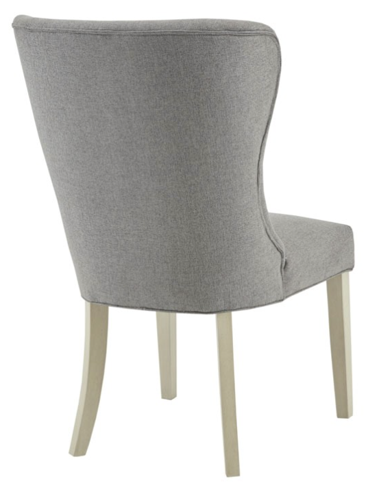 Olliix by Madison Park Signature Light Grey Helena Dining Side Chair-2
