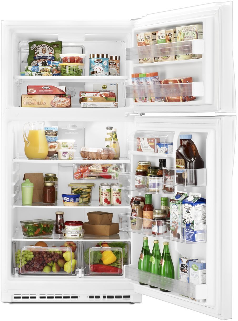 Whirlpool 33 in. 21.3 Cu. Ft. White Top Freezer Refrigerator