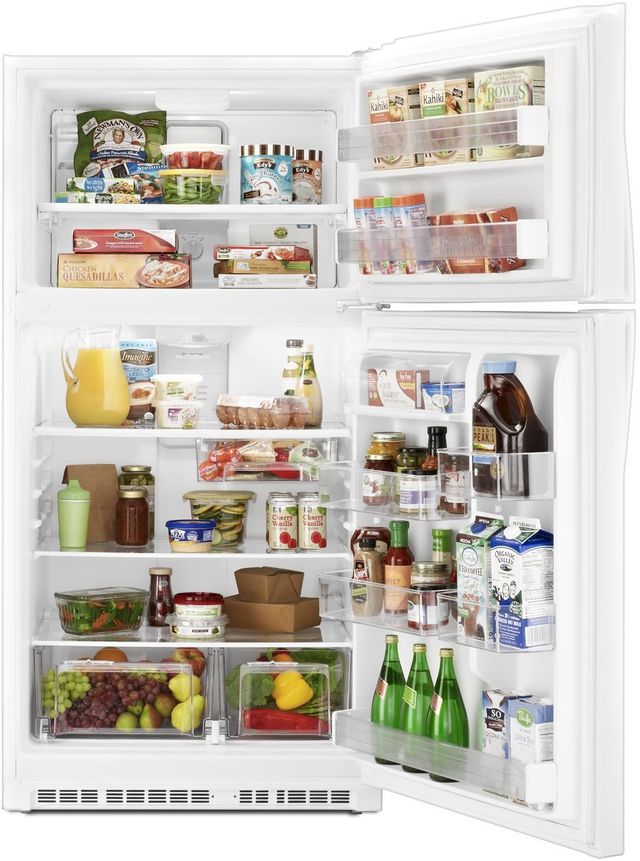 Whirlpool® 33 in. 21.3 Cu. Ft. White Top Freezer Refrigerator-7