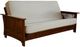Kodiak Furniture Alexa Black Walnut/Taber Cashmere Full Futon-0